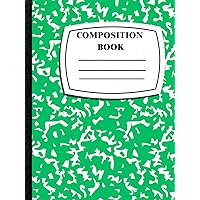 Composition Book for School, Hard Cover 100 sheets, Assorted Marble Colors - Back to School Supplies for Students