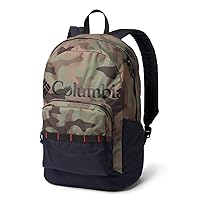 Columbia Unisex Zigzag 22L Backpack, Cypress Camo/Black, One Size