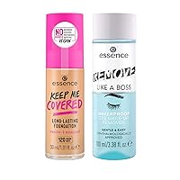 Keep Me Covered Long-Lasting Foundation 120 & Remove Like a Boss Waterproof Makeup Remover Bundle | Vegan & Cruelty Free