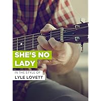 She's No Lady