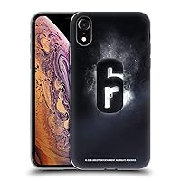 Head Case Designs Officially Licensed Tom Clancy's Rainbow Six Siege Glow Logos Soft Gel Case Compatible with Apple iPhone XR