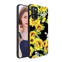for Galaxy A03S Case,Samsung Galaxy A03S Case,TPU Ultra-Thin Anti-Drop Protective Cover Protector Phone Case for Samsung Galaxy A03S (Sunflower)