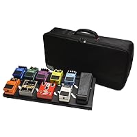 Gator Cases Aluminum Guitar Pedal Board with Carry Bag; Large: 23.75