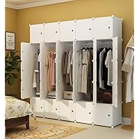 JYYG Wardrobe106 Portable Wardrobe Closets, 70