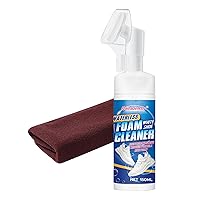 EZSolution Shoe Cleaner Kit, 2-in-1 Sneaker Foam Cleaning Solution & Stain  Repellent Protection Spray Guard for Suede, Nubuck, Leather and Fabric