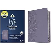 KJV Life Application Study Bible, Third Edition (LeatherLike, Peony Lavender, Indexed, Red Letter) KJV Life Application Study Bible, Third Edition (LeatherLike, Peony Lavender, Indexed, Red Letter) Imitation Leather