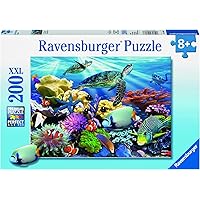 Ravensburger Ocean Turtles - 200 Piece Jigsaw Puzzle for Kids | Unique, Perfectly Fitting Pieces | Enhances Creativity and Concentration | Ideal Gift for Holidays and Birthdays