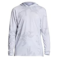 Billabong Men's Standard Arch Mesh Loose Fit Long Sleeve Hooded 50+ UPF Surf Shirt Rashguard