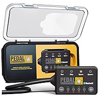 PEDAL COMMANDER for GMC Sierra 2019+ Throttle Response Controller - Fits: (5th Gen) for Gas Engines Only 1500, 2500HD, 3500HD, SLE, SLT, Denali, Elevation, AT4, Truck Tuner - PC77