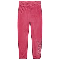 Juicy Couture Girls' Plush Velour Pant and Hoodie Sweatshirt Seperates