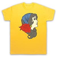 Men's Gypsy Lady Tattoo Graphic Illustration T-Shirt