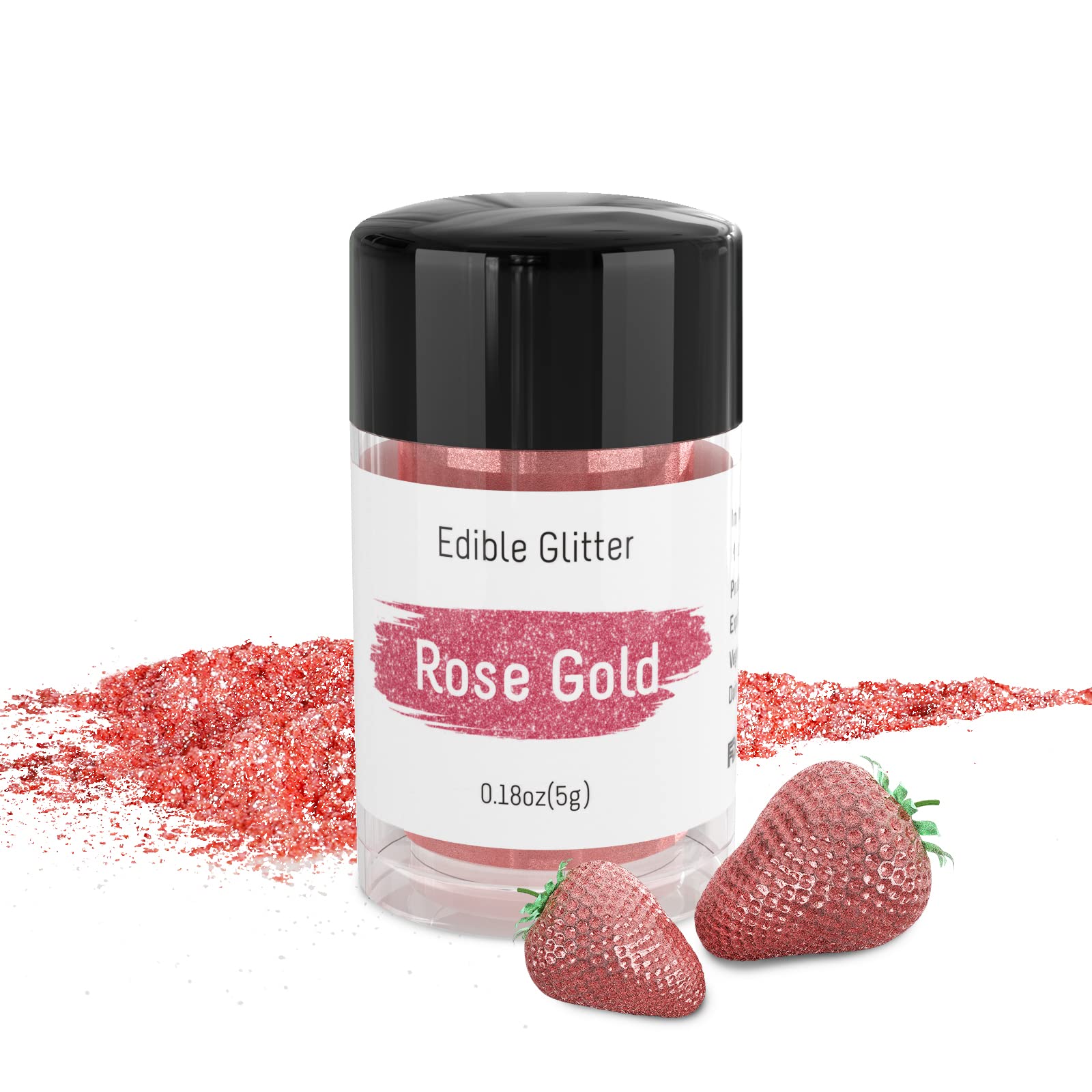 Mua Jelife Rose Gold Edible Glitter - 5 Grams Food Grade Cake ...