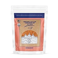 Gourmanity Select 16oz Ceylon Cinnamon Powder, Organic Cinnamon Powder from Sri Lanka, Organic Cinnamomum Verum for Baking and Beverages, 1 Pack of 16oz