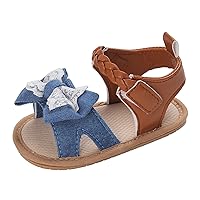 For Summer Bowknot Toddler Shoes Walk Sandals Girls Summer Shoes First With Flower Outdoor Shoes Girls Baby Girl Shoes