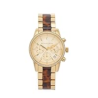 Michael Kors Women's Ritz Gold-Tone Watch MK6322