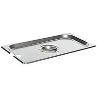 Winco 1/3 Slotted Pan Cover, Medium