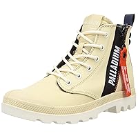 Palladium PAMPA HI OUTZIP OVERLAB High-Top Sneakers with Side Zip