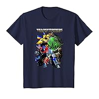 Transformers: Rise of the Beasts Heroes Vintage Group Shot T-Shirt