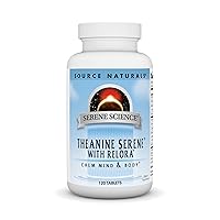 Source Naturals Theanine Serene with Relora, Calm Mind and Body* - 120 Tablets