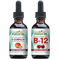 Why Not Natural B Complex and B12 Liquid Drops for Energy
