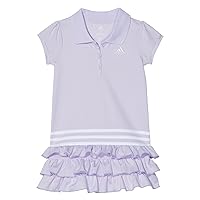 adidas Girl's Kids Short Sleeve Polo Dress (Toddler/Little Kids)