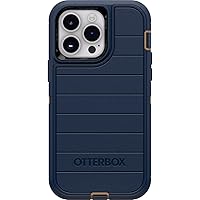 OtterBox Defender Series Screenless Edition Case for iPhone 14 Pro Max (Only) - Case Only - Microbial Defense Protection - Non-Retail Packaging - Blue Suede Shoes