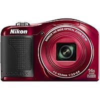 Nikon COOLPIX L610 Digital Camera (Red) (OLD MODEL)
