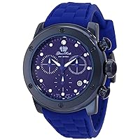 Women's GR50113 Aqua Rock Chronograph Blue Dial Silicone Watch