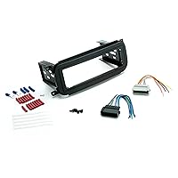 SCOSCHE Install Centric ICCR2BN Compatible with Select Chrysler/Dodge/Jeep 1998-01 Complete Basic Installation Solution for Installing an Aftermarket Stereo,Black
