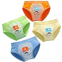 Boys' underwear cartoon cute flat corner cotton panties soft and comfortable