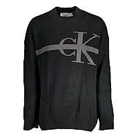 Calvin Klein Black Cotton Sweater S