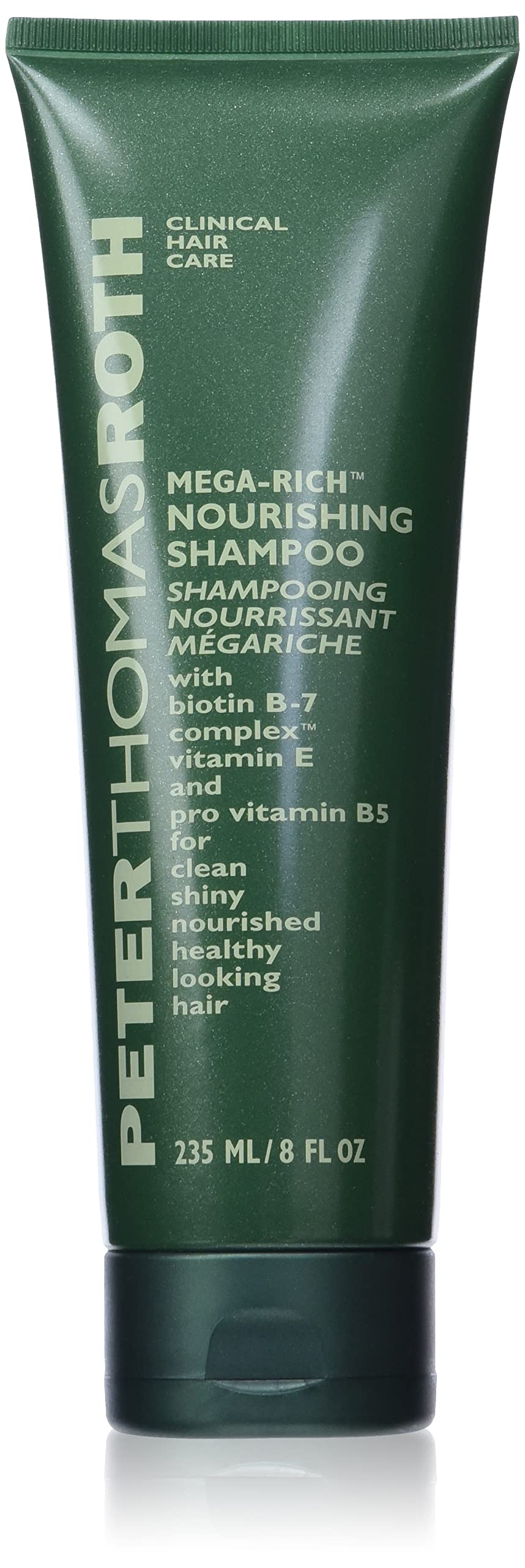 Peter Thomas Roth | Mega-Rich Nourishing Shampoo | Biotin B-7 Complex Shampoo for Clean, Shiny, Healthier-Looking Hair