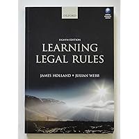 Learning Legal Rules Learning Legal Rules Paperback