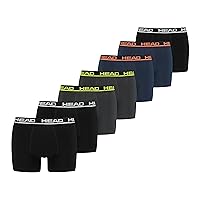 HEAD Men's Boxer Shorts Underwear Pack of 7