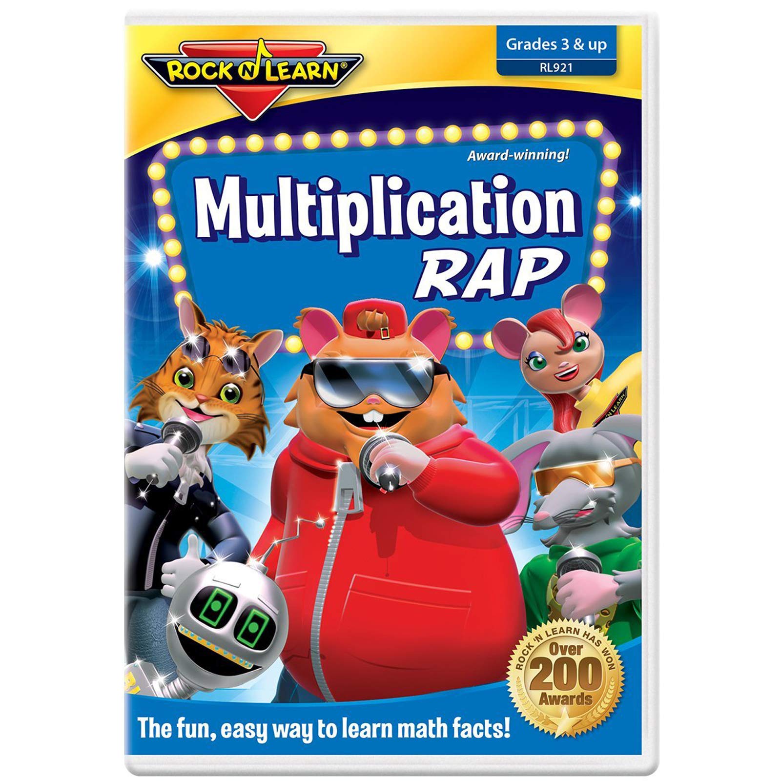 Multiplication Rap DVD by Rock 'N Learn