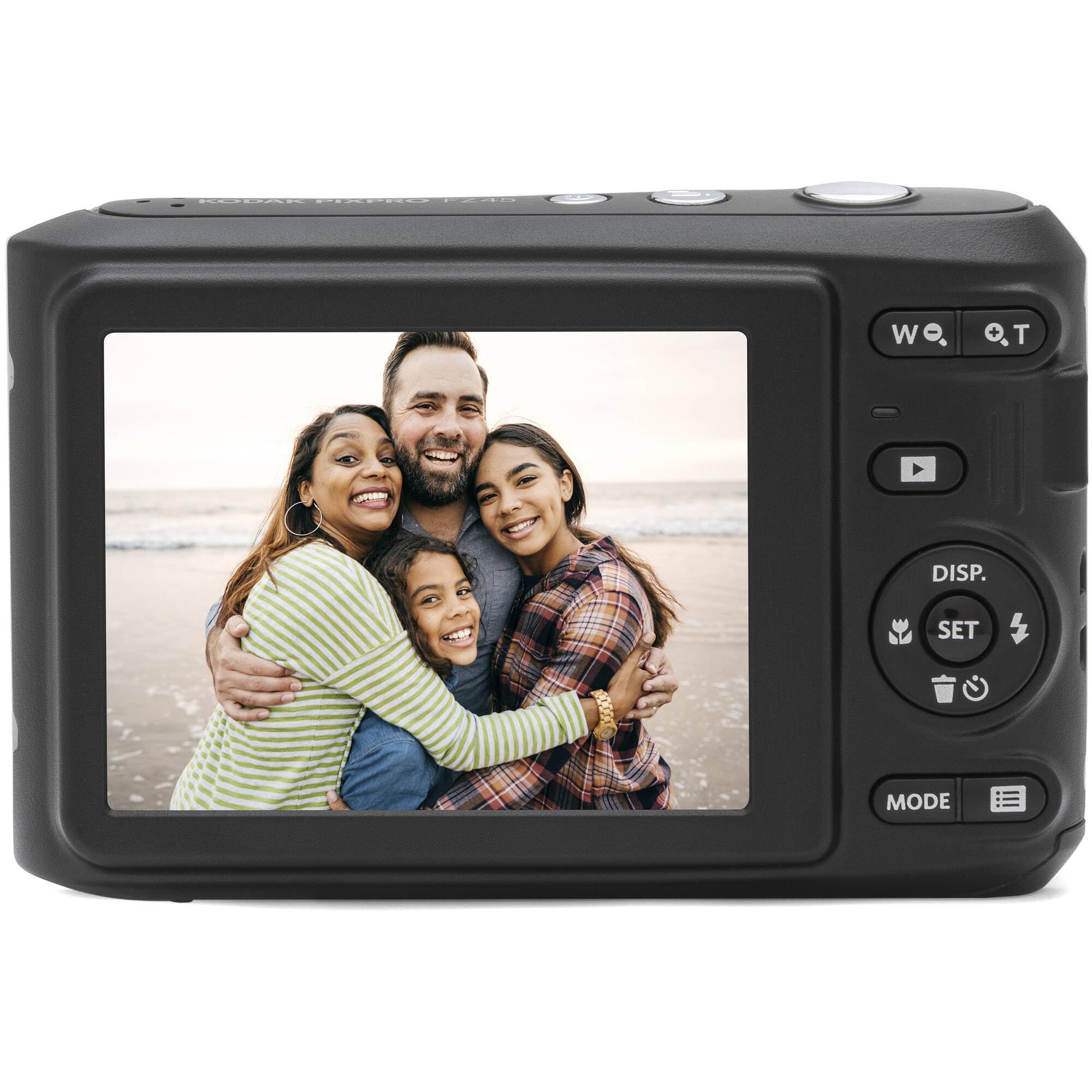 KODAK PIXPRO FZ45-WH 16MP Digital Camera 4X Optical Zoom 27mm Wide Angle 1080P Full HD Video 2.7