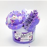 Slime Lavender Cow Cloud Slime Lavender Scented Relaxing Toy Drizzly Cloud Slime Made in USA