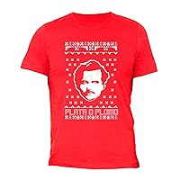 Men's Plata O Plomo Pablo Escobar Ugly Christmas Crewneck Short Sleeve T-Shirt