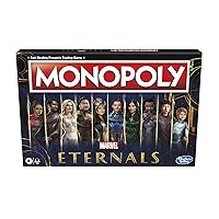 Monopoly: Marvel Studios' Eternals Edition Board Game for Marvel Fans, Game for 2-6 Players, Kids Ages 8 and Up