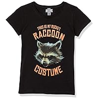Marvel Girl's Rocket Raccoon Costume T-Shirt