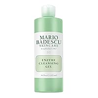 Mario Badescu Enzyme Cleansing Gel for All Skin Types, Oil-Free Face Wash with Grapefruit & Papaya Extract, Remove Excess Oil & Surface Impurities