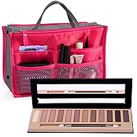 Alayna Eyeshadow Palette Makeup for Eyes 12 Colors Matte Shimmer Metallic Shadow Pallet for Professional or Personal Use + Gift Free Complimentary Cosmetic Bag Organizer Great for Every Woman & Girl