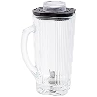 Waring Commercial CAC32 Glass Container with Blade Assembly and Lid, 40-Ounce