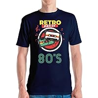 Retro Party 80s Funny Cassette Tape Vintage T-Shirt for Men Women