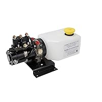 Lippert Hydraulic Power Unit with 2QT Pump Reservoir Kit - 141111, WHITE,BLACK (Cap color may vary)