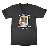We are All sims in God's overheating Computer T-Shirt