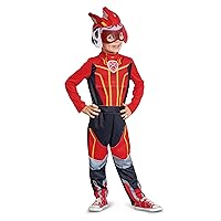 Marshall Halloween Costume, Official Toddler Paw Patrol Costume Outfit with Headpiece for Kids, Size (4-6)