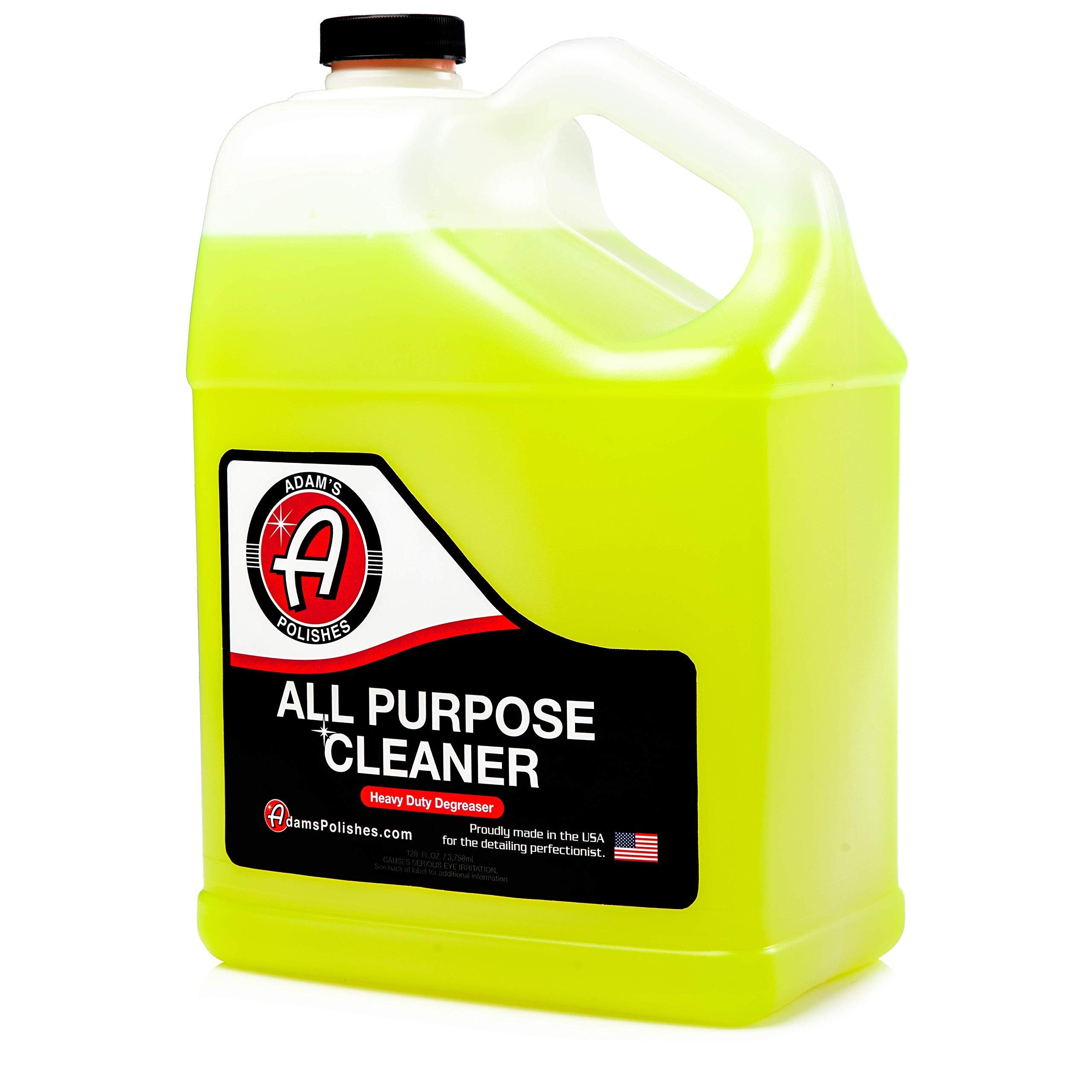 Adam's Heavy Duty All Purpose Cleaner & Degreaser - Powerful, Professional Strength Formula That Easily Cuts Heavy Grease & Tar, Tire Cleaner, ...