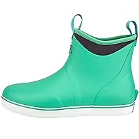 Womens Waterproof Deck Ankle Rain Boots