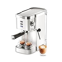 Gevi Espresso Machine 20 Bar High Pressure,compact espresso machines with Milk Frother Steam Wand,Professional Cappuccino,Latte,Macchiato Maker for home,espresso maker，gift for mom